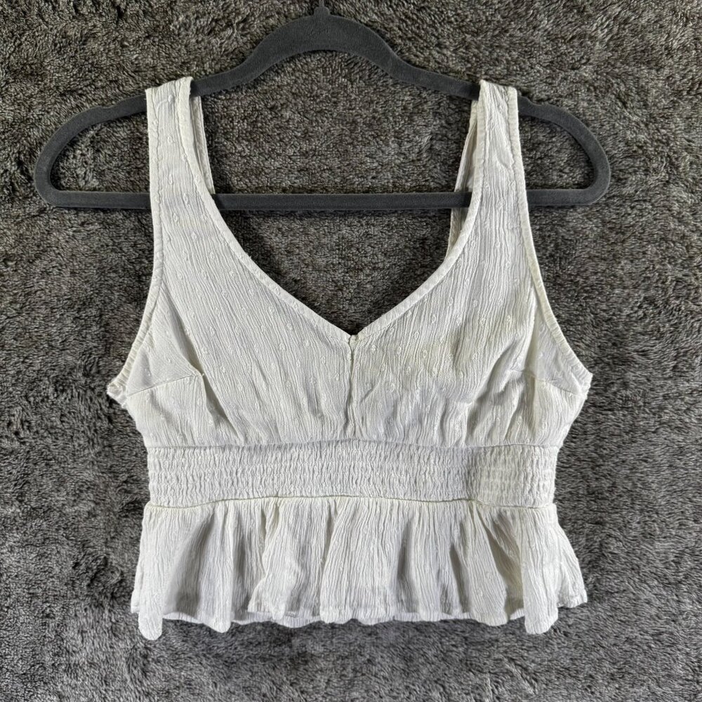 Hollister Baby Doll Crop Top Sz S